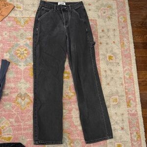 Urban outfitters high rise black jeans